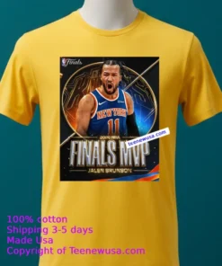 Jalen Brunson Finals Mvp 2026 Nba T Shirt