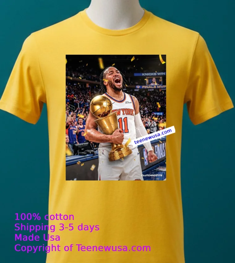 Jalen Brunson From A Role Player To A Finals Mvp T Shirt Yellow T Shirt 2