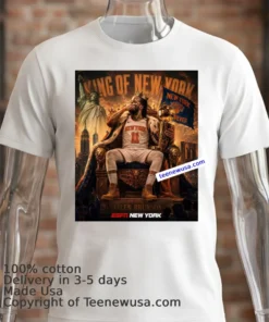 Jalen Brunson King Of New York Nba 2026 T Shirt