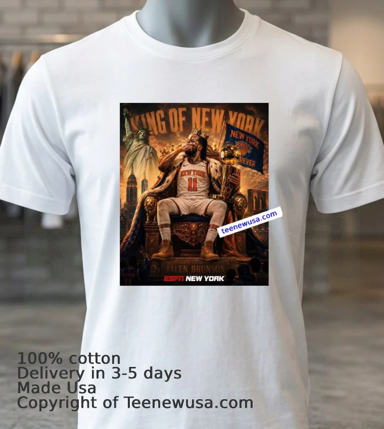 Jalen Brunson King Of New York Nba 2026 T Shirt - white-t-shirt 3 Jalen Brunson King Of New York Nba 2026 T Shirt White T Shirt 3