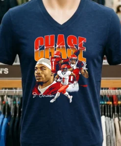 Ja Marr Chase Cincinnati Collage Signature Vintage Shirt