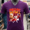 Jamarr Chase Cincinnati Collage Signature Vintage Shirt Purple Shirt