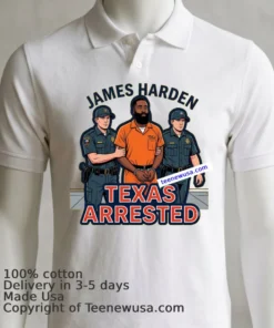 James Harden Arrested In Texas On Weapons Charge T Shirt