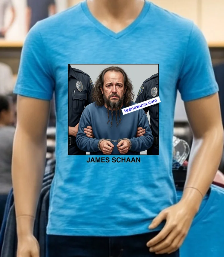 James Schaan, 43, Was Arrested For Drug Possession T Shirt - blue-shirt James Schaan 43 Was Arrested For Drug Possession T Shirt Blue Shirt