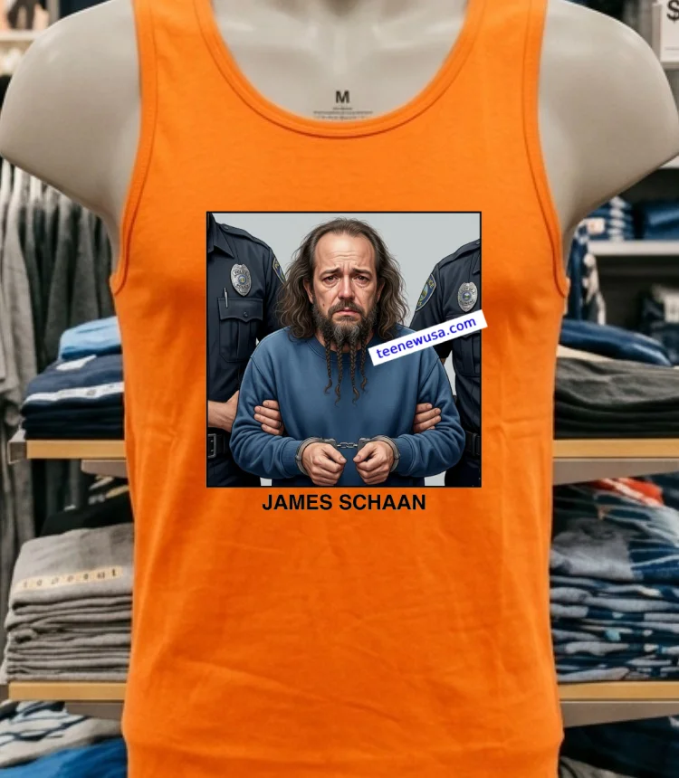 James Schaan, 43, Was Arrested For Drug Possession T Shirt - orange-shirt James Schaan 43 Was Arrested For Drug Possession T Shirt Orange Shirt