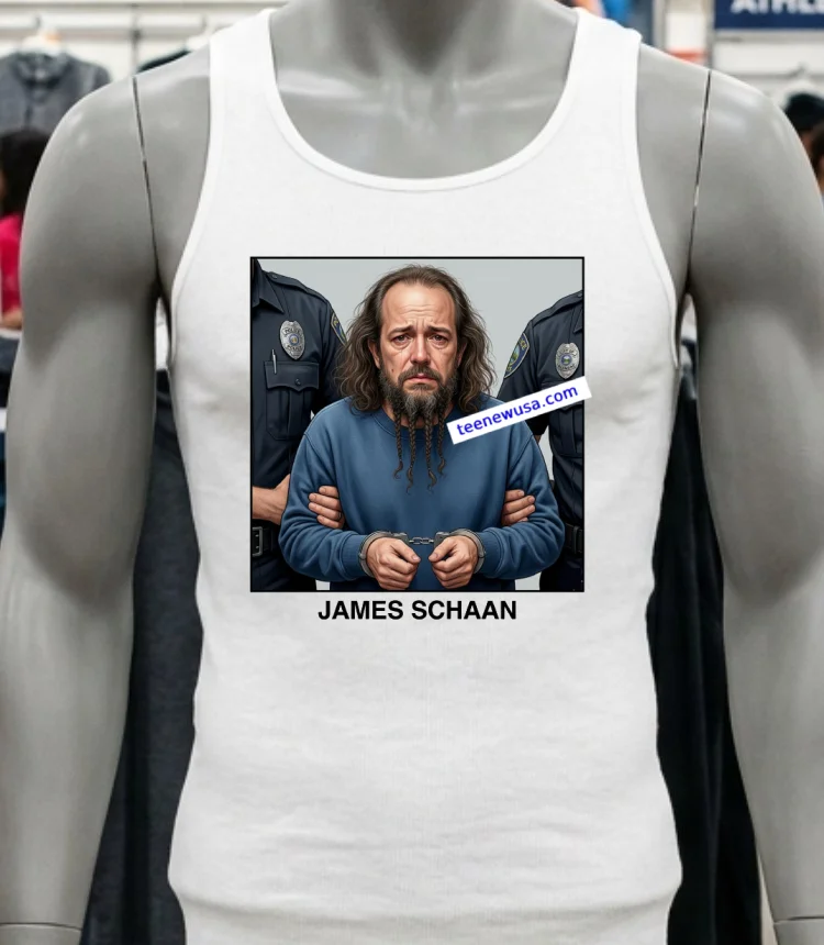 James Schaan, 43, Was Arrested For Drug Possession T Shirt - white-t-shirt James Schaan 43 Was Arrested For Drug Possession T Shirt White T Shirt 2