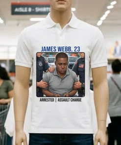 James Webb, 23, Was Arrested By Police T Shirt