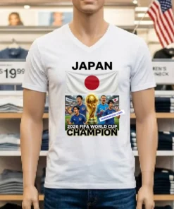 Japan National Football World Cup 2026 T Shirt