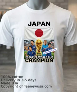 Japan National Football World Cup 2026 T Shirt