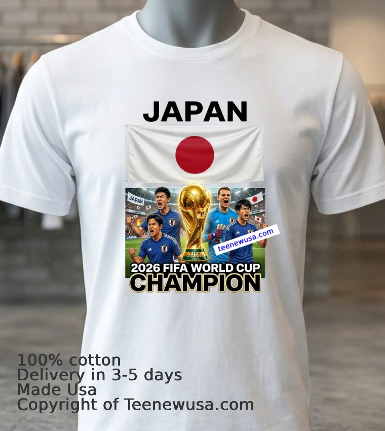Japan National Football World Cup 2026 T Shirt White T Shirt 3