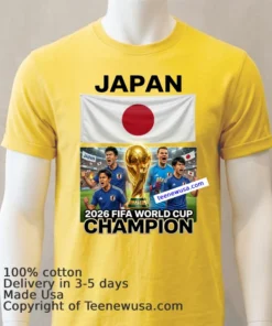Japan National Football World Cup 2026 T Shirt
