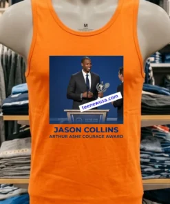 Jason Collins Honored With Arthur Ashe Courage Award At Espys T Shirt