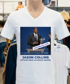 Jason Collins Honored With Arthur Ashe Courage Award At Espys T Shirt