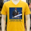 Jason Collins Honored With Arthur Ashe Courage Award At Espys T Shirt Yellow T Shirt 1