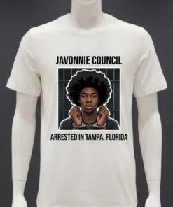 Javonnie Council Of Tampa, Florida Arrested And Detained T Shirt
