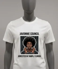 Javonnie Council Of Tampa, Florida Arrested And Detained T Shirt