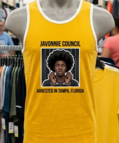 Javonnie Council Of Tampa, Florida Arrested And Detained T Shirt