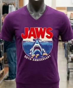 Jaws 50Th Anniversary Vintage Shirt