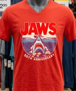 Jaws 50Th Anniversary Vintage Shirt