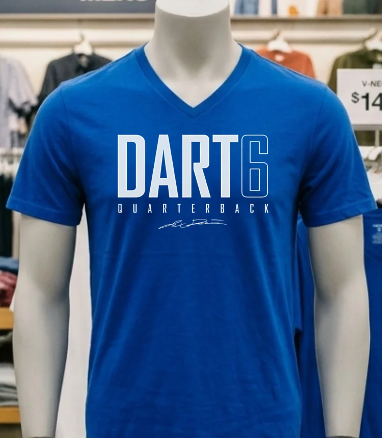 Jaxson Dart New York G Elite Shirt - navy-shirt Jaxson Dart New York G Elite Shirt Navy Shirt 1