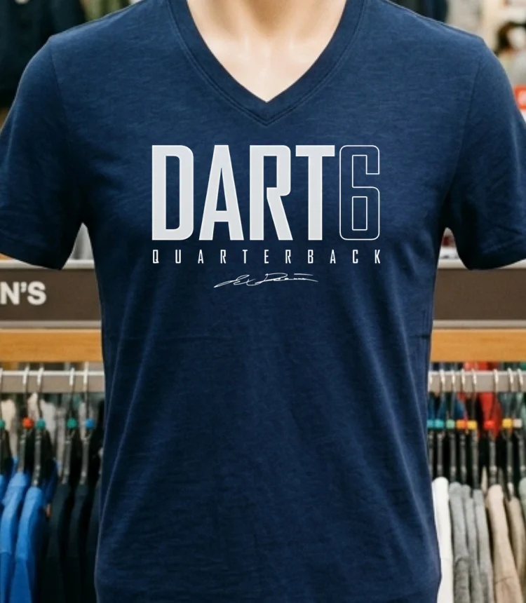 Jaxson Dart New York G Elite Shirt - navy-shirt Jaxson Dart New York G Elite Shirt Navy Shirt