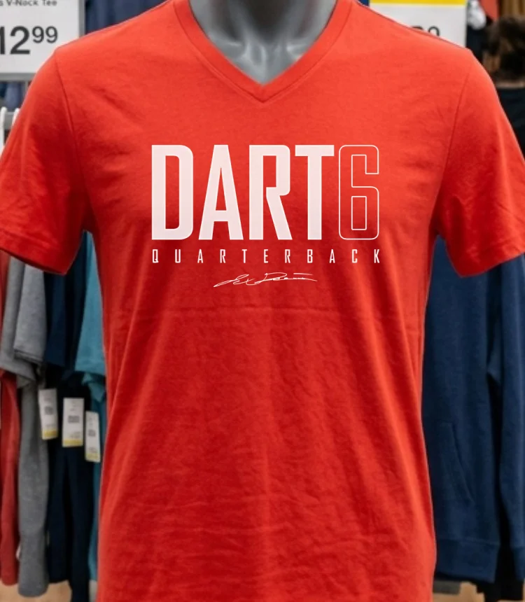 Jaxson Dart New York G Elite Shirt - red-shirt Jaxson Dart New York G Elite Shirt Red Shirt