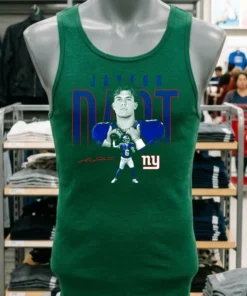 Jaxson Dart New York Giants Signature Classic Shirt