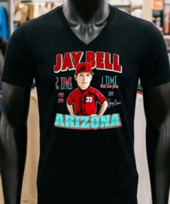 Jay Bell Arizona Comic 2 Time All Star Player Shirt