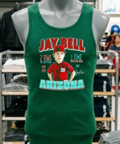 Jay Bell Arizona Comic 2 Time All Star Player Shirt