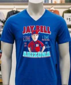 Jay Bell Arizona Comic 2 Time All Star Player Shirt