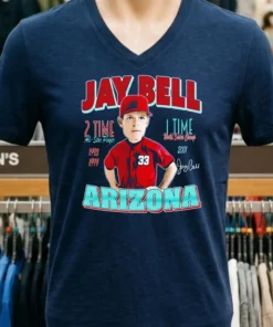 Jay Bell Arizona Comic 2 Time All Star Player Shirt