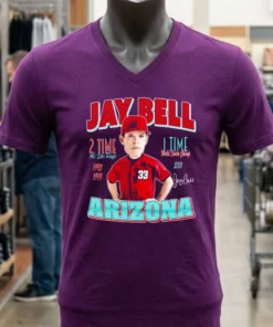 Jay Bell Arizona Comic 2 Time All Star Player Shirt