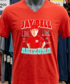 Jay Bell Arizona Comic 2 Time All Star Player Shirt