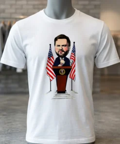 J.d. Vance Becoming President Caricature Shirt