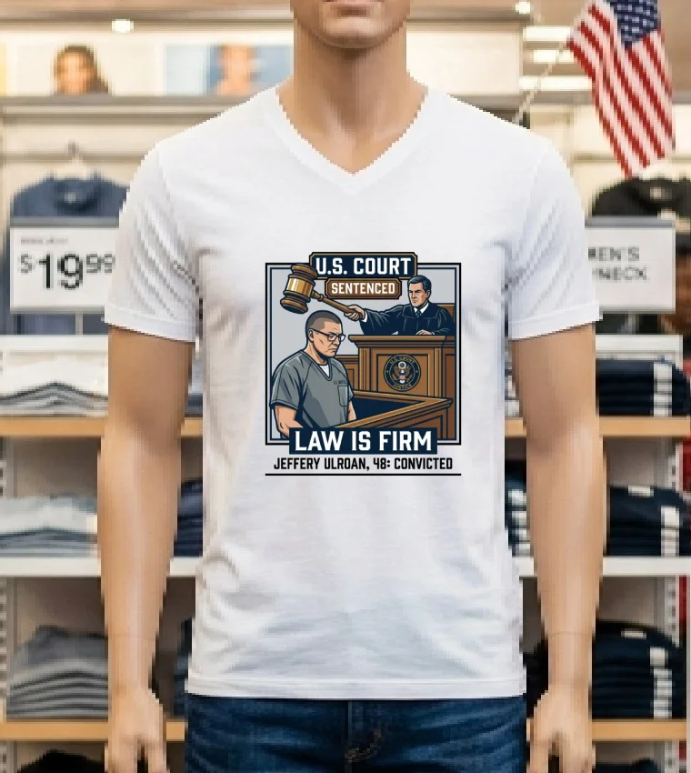 Jeffery Ulroan 48 Is On Trial In Court T Shirt White T Shirt 1