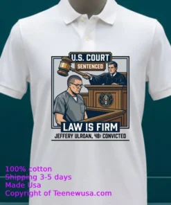 Jeffery Ulroan, 48, Is On Trial In Court T Shirt