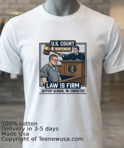 Jeffery Ulroan, 48, Is On Trial In Court T Shirt