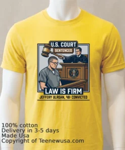 Jeffery Ulroan, 48, Is On Trial In Court T Shirt