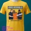 Jeremy Jefferson 41 Was Arrested By Police In Memphis Tennessee T Shirt Yellow T Shirt 2