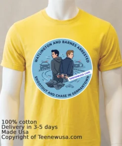 Jeremy Watlington And Andrew Barnes Have Also Been Arrested By Police T Shirt