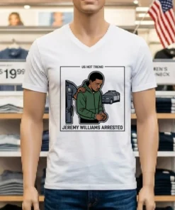 Jeremy Williams, 18, Arrested By Police T Shirt