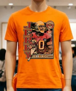 Jerry Rice San Francisco 49Ers Signature Vintage Shirt