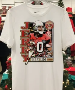 Jerry Rice San Francisco 49Ers Signature Vintage Shirt