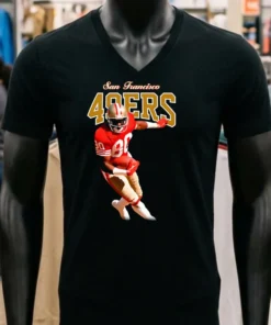 Jersey Rice Black San Francisco 49Ers Classic Shirt