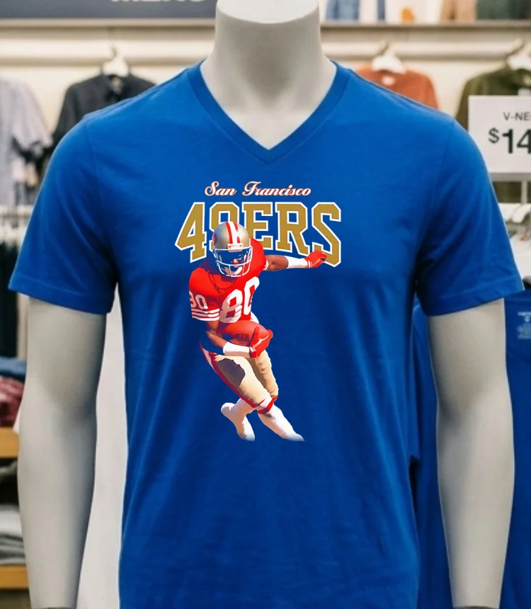 Jersey Rice Black San Francisco 49Ers Classic Shirt - navy-shirt Jersey Rice Black San Francisco 49ers Classic Shirt Navy Shirt 1
