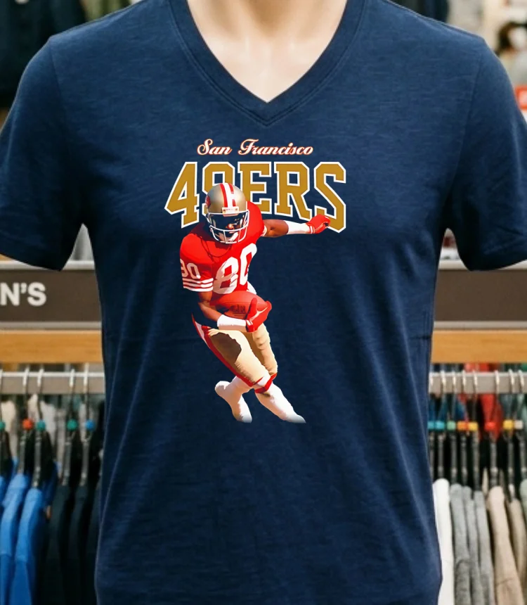 Jersey Rice Black San Francisco 49Ers Classic Shirt - navy-shirt Jersey Rice Black San Francisco 49ers Classic Shirt Navy Shirt