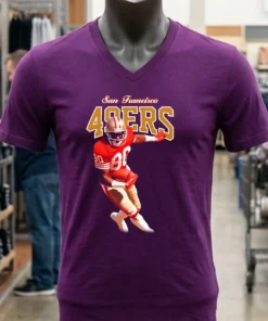 Jersey Rice Black San Francisco 49Ers Classic Shirt