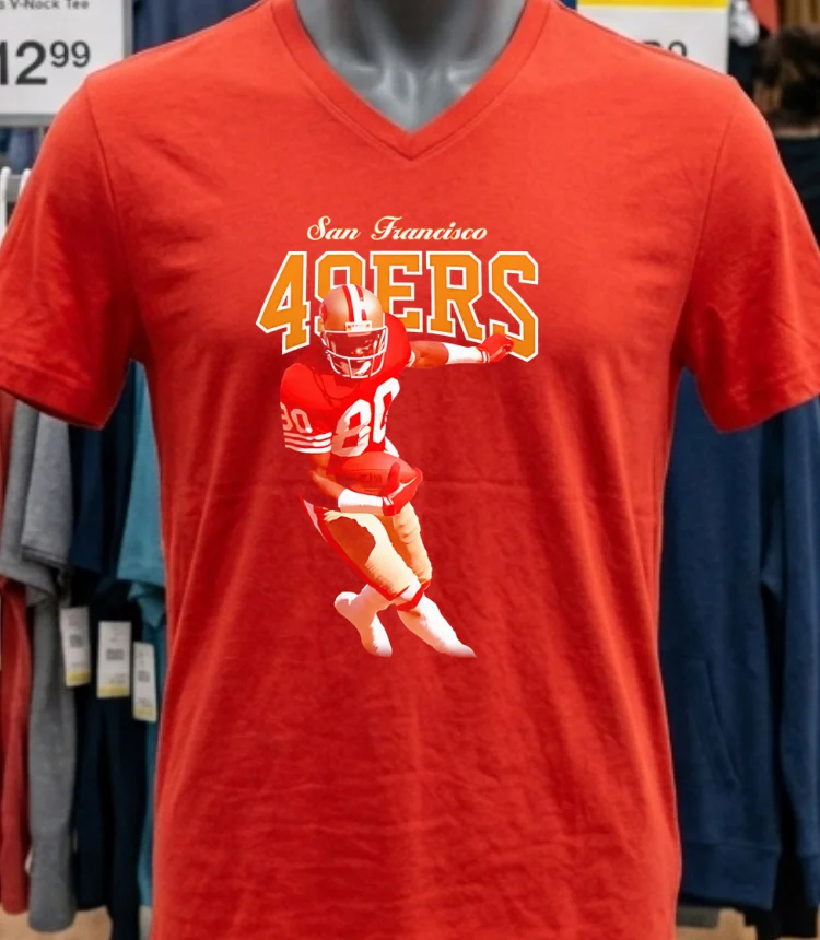 Jersey Rice Black San Francisco 49Ers Classic Shirt - red-shirt Jersey Rice Black San Francisco 49ers Classic Shirt Red Shirt