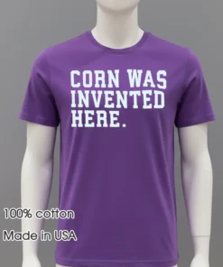 Jim Gaffigan Corn Was Invented Here Shirt