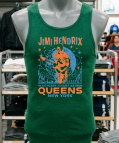 Jimi Hendrix Queens New York 1968 Shirt